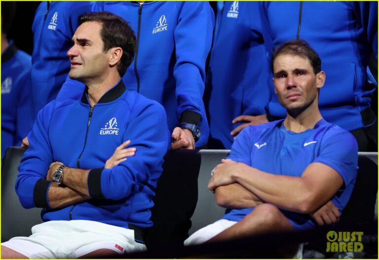 Roger Federer and Rafael Nadal