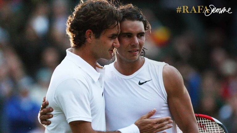 Joao Fonseca and Rafael Nadal