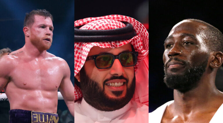 Canelo Alvarez Terence Crawford Turki Alalshikh