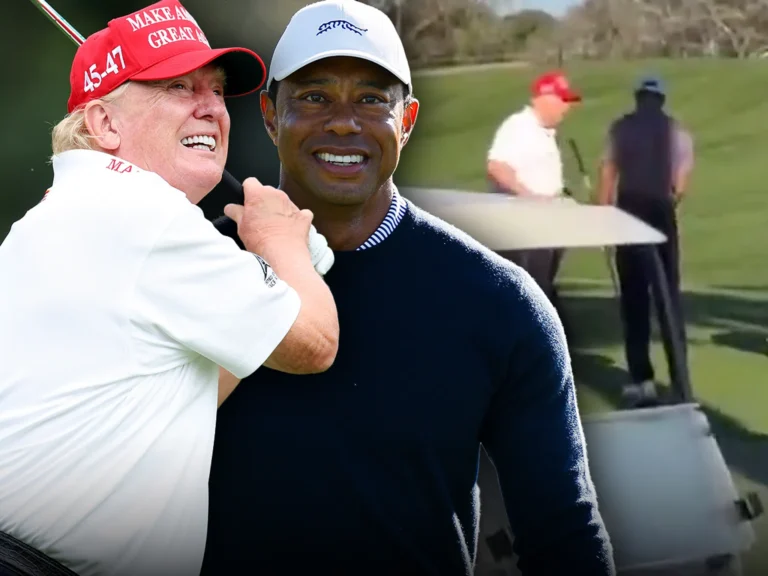 Tiger Woods Donald Trump