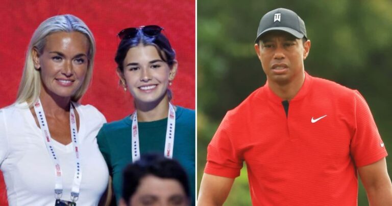 Tiger Woods Kai Trump Vanessa Trump